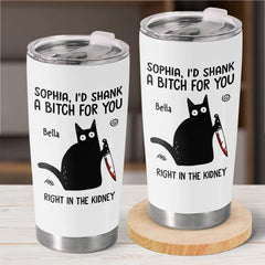 I've Got Your Back, No Matter What - Friend Personalized Custom Tumbler - Christmas Gift For Best Friends, Sisters, Family Members, Coworkers