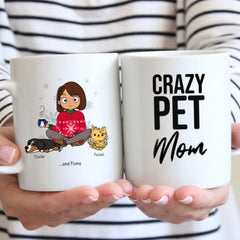 Winter with pets - Personalized Mug