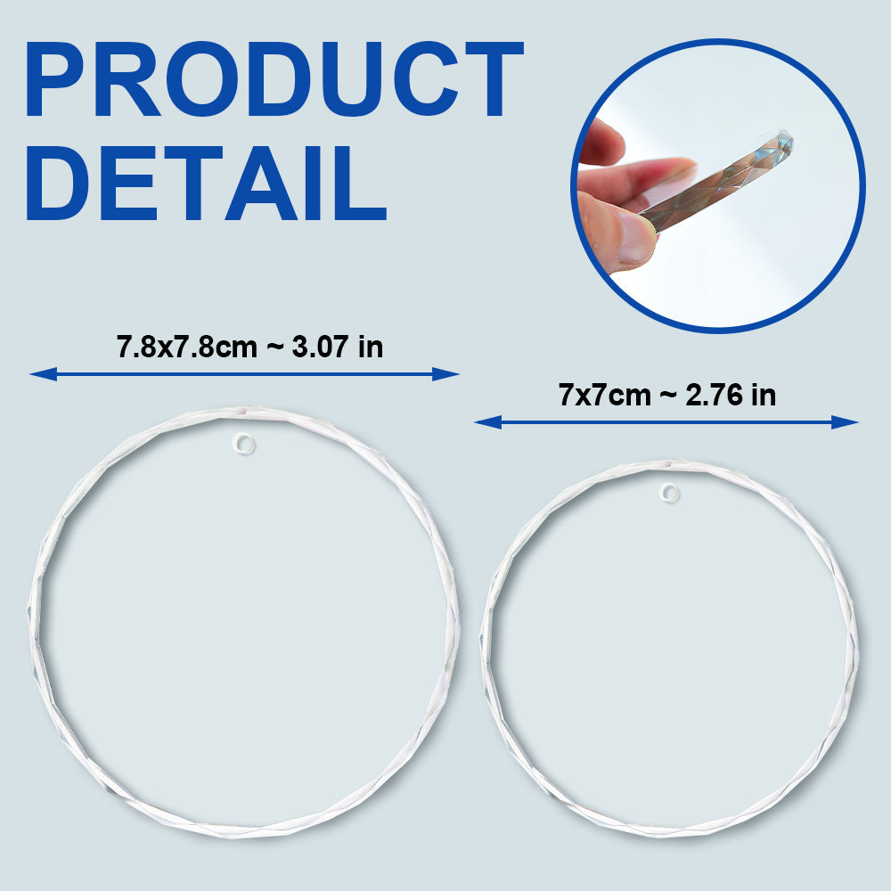 Memorial Christmas Love You To The Moon And Back - Personalized Circle Glass Ornament